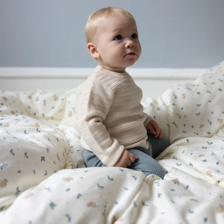 Cam Cam Copenhagen - Beddengoed, 140 x 200, 60 x 65 cm, blueberries