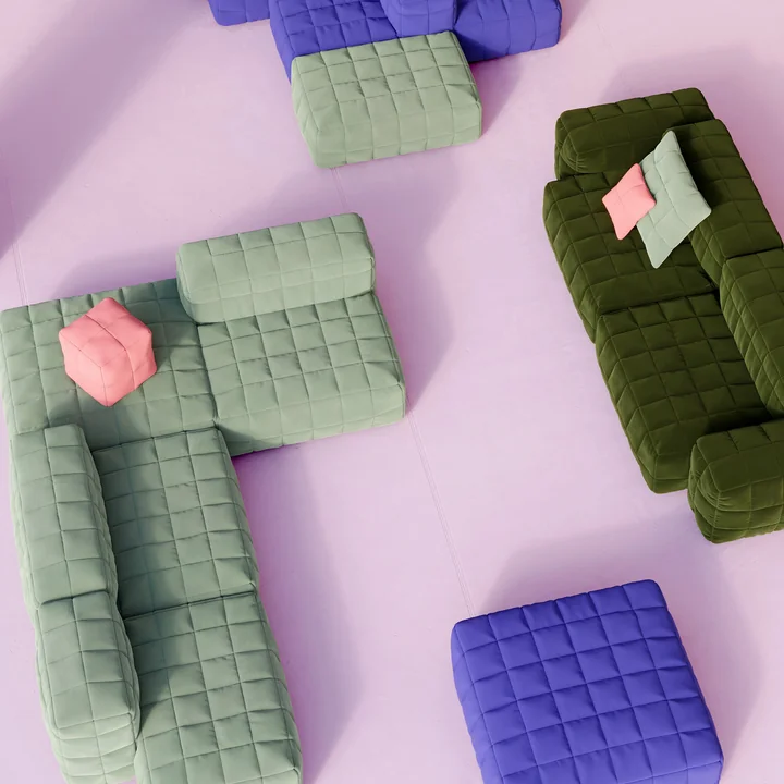 OUT Objekte unserer Tage - Henn Sofa & Poef