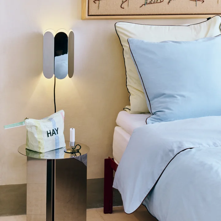 HAY - Arcs Wandlamp met stekker, spiegel