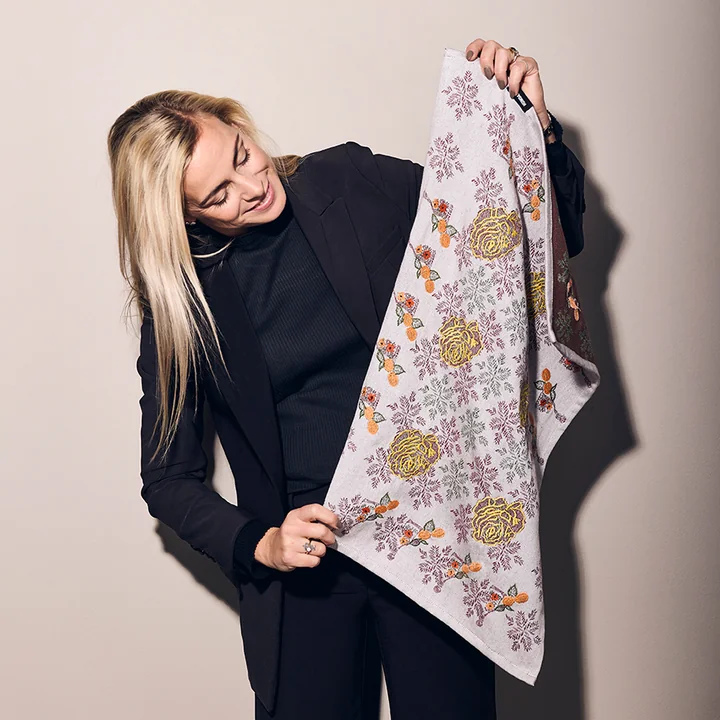 Humdakin - Theedoek van biologisch katoen, 45 x 70 cm, magnificence