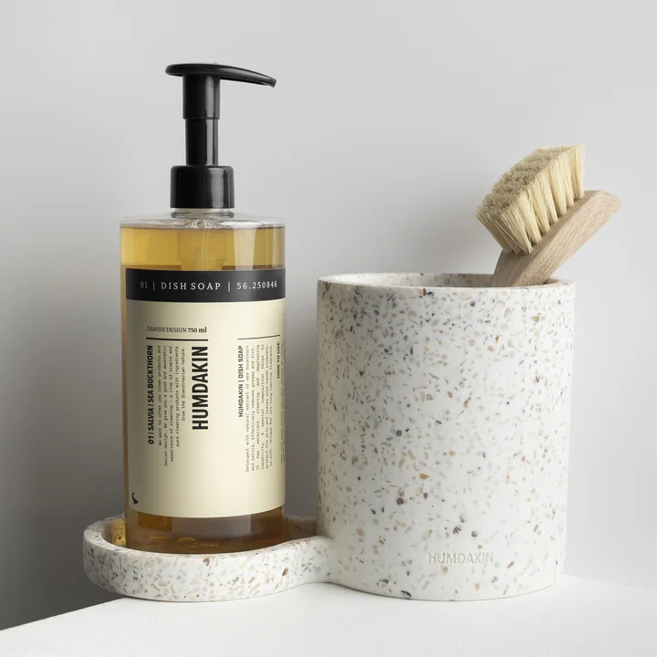 Humdakin - Terrazzo vaatwasserrek, klein, naturel