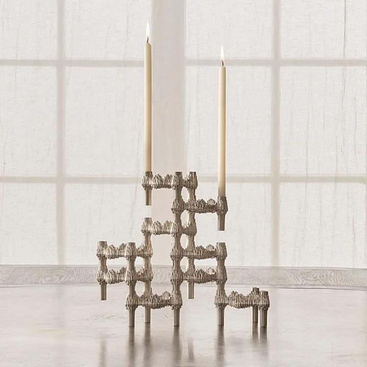 Stoff Nagel - Quist Kaarshouder, geborsteld chroom