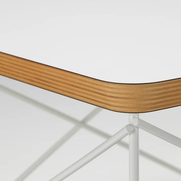 Vitra - Eames Occasional Table LTR , HPL wit / wit