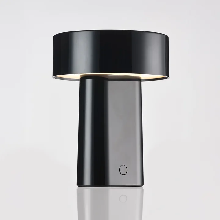 Zone Denmark - Langwerpig oplaadbaar LED-lampje, zwart