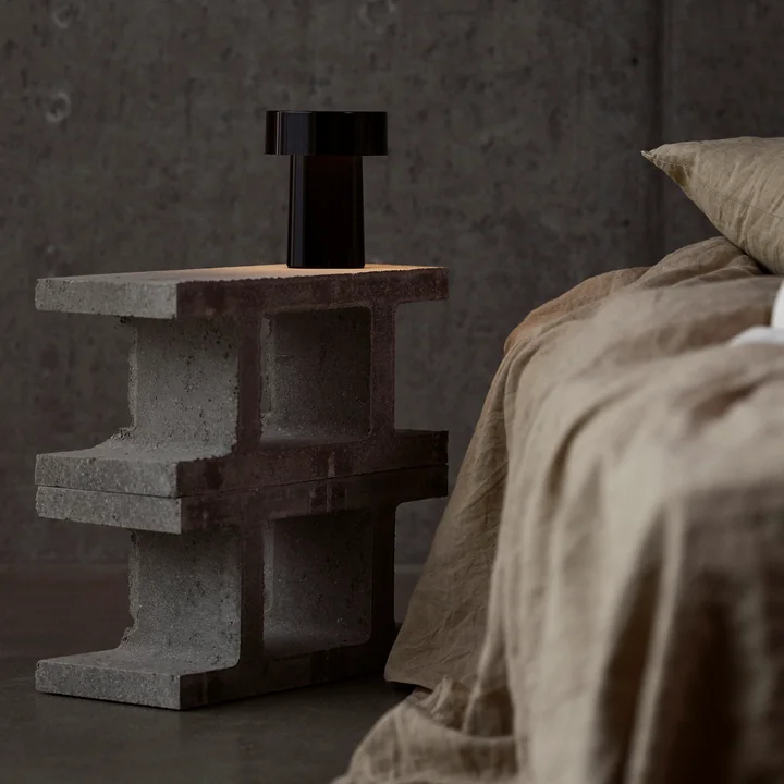 Zone Denmark - Langwerpig oplaadbaar LED-lampje, zwart