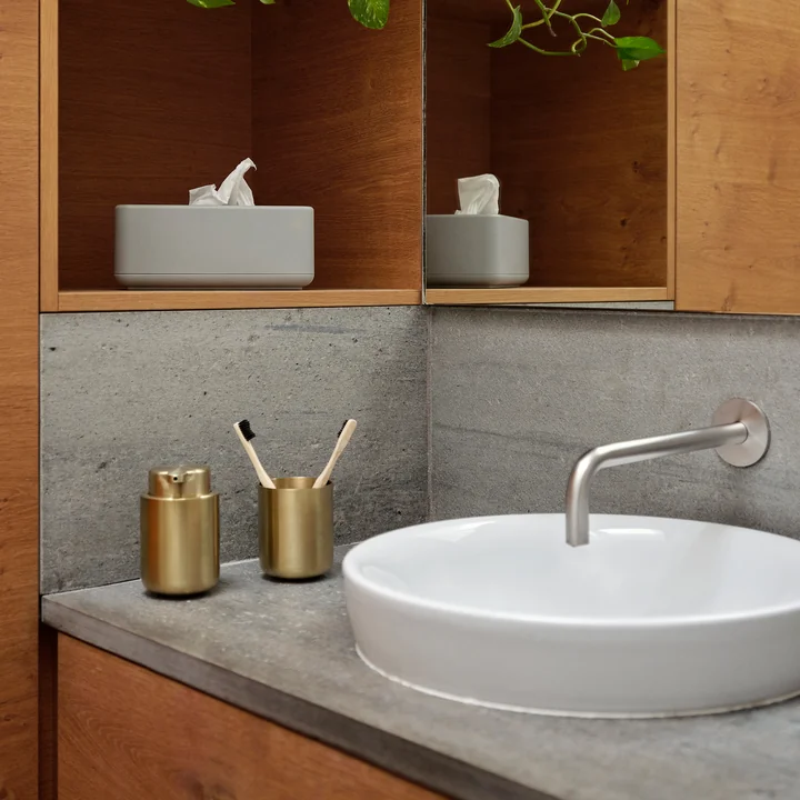 Zone Denmark - Ume Zakdoekdoos, 25,6 x 14 x 10,7 cm, zachtgrijs