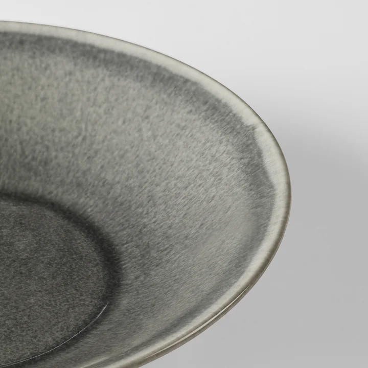 Broste Copenhagen - Nordic Rain Diep bord, Ø 22,5 x H 5 cm, grijs