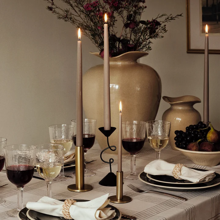 Broste Copenhagen - Maro Kandelaar, messing