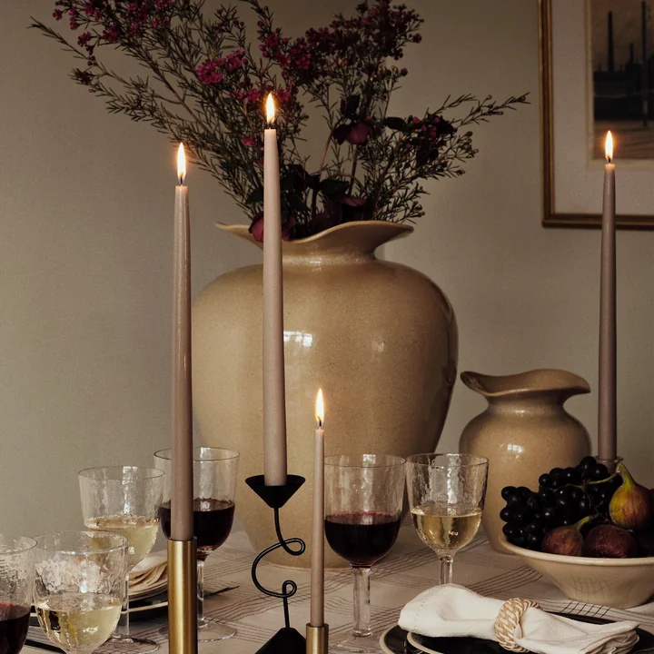 Broste Copenhagen - Florentina vazen, beige