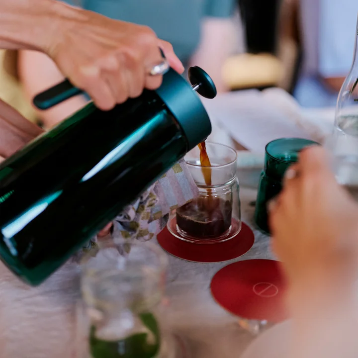 Jacob Jensen - Persfilterkan, 0,8 l, groen