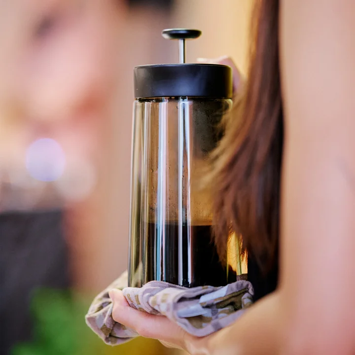 Jacob Jensen - Persfilterkan, 0,8 l, zwart