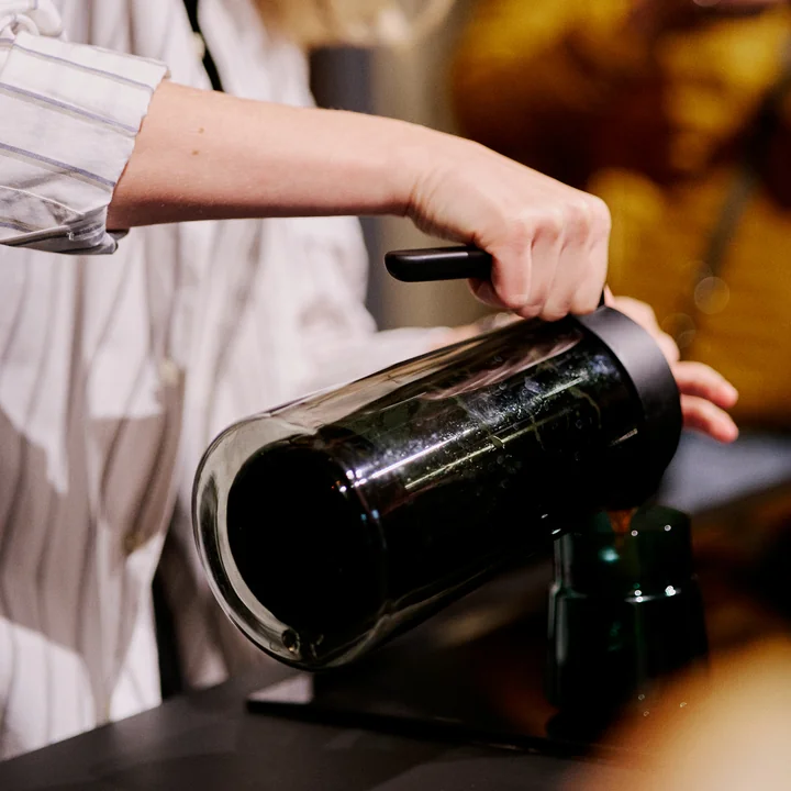 Jacob Jensen - Persfilterkan, 0,8 l, zwart