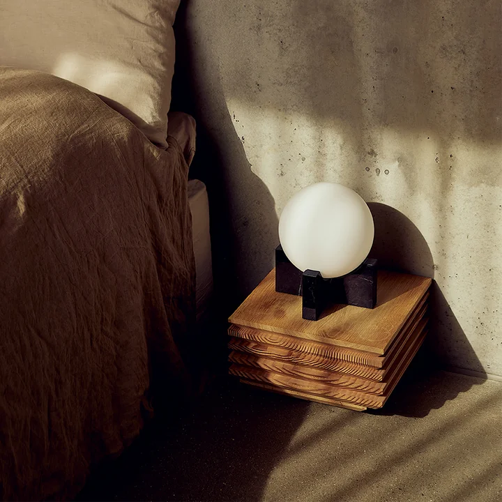 Frandsen - Hito Tafellamp / wandlamp, zwart en wit