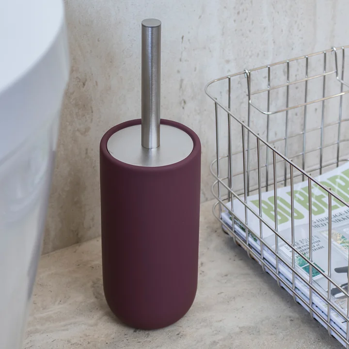 Mette Ditmer - Lotus Play Toiletborstel, wijnrood