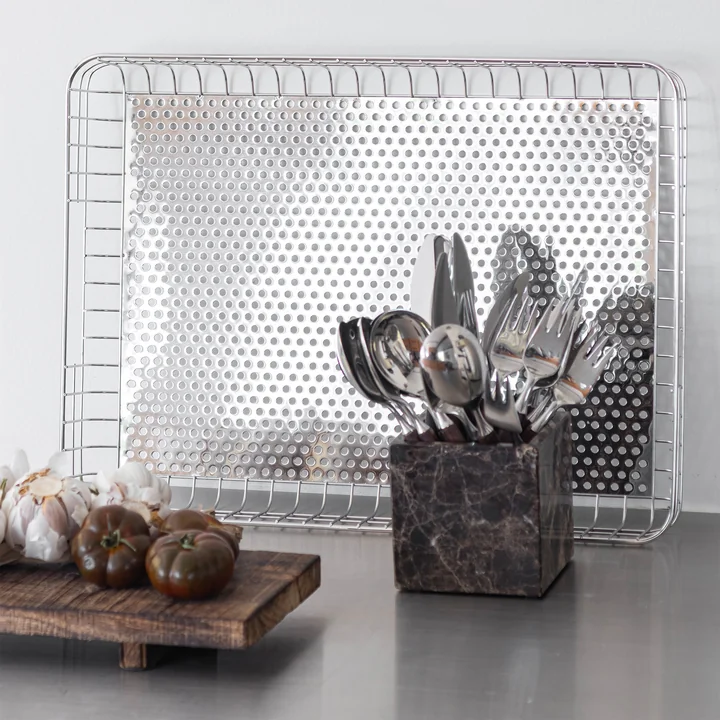 Mette Ditmer - Lift Dienblad, chroom