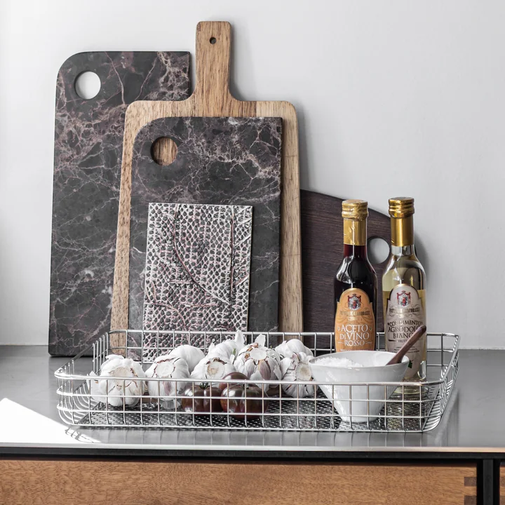 Mette Ditmer - Lift Dienblad, chroom