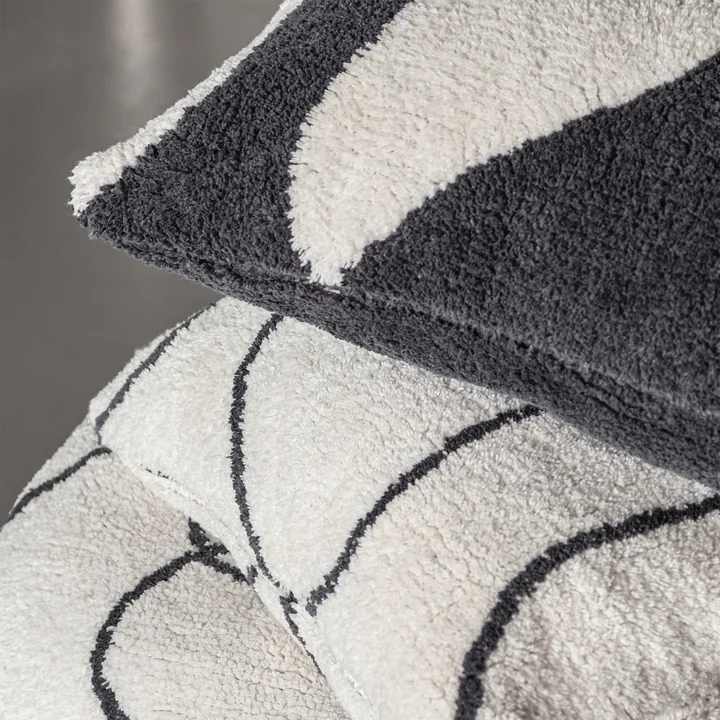 Mette Ditmer - Figura Getufte kussenhoes, off-white