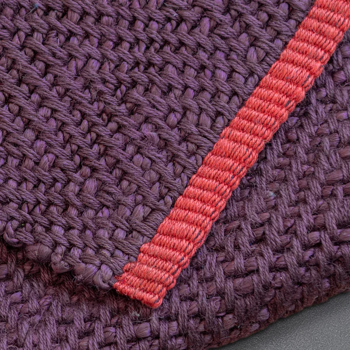 Mette Ditmer - Notes Jute vloerkleed, wijn