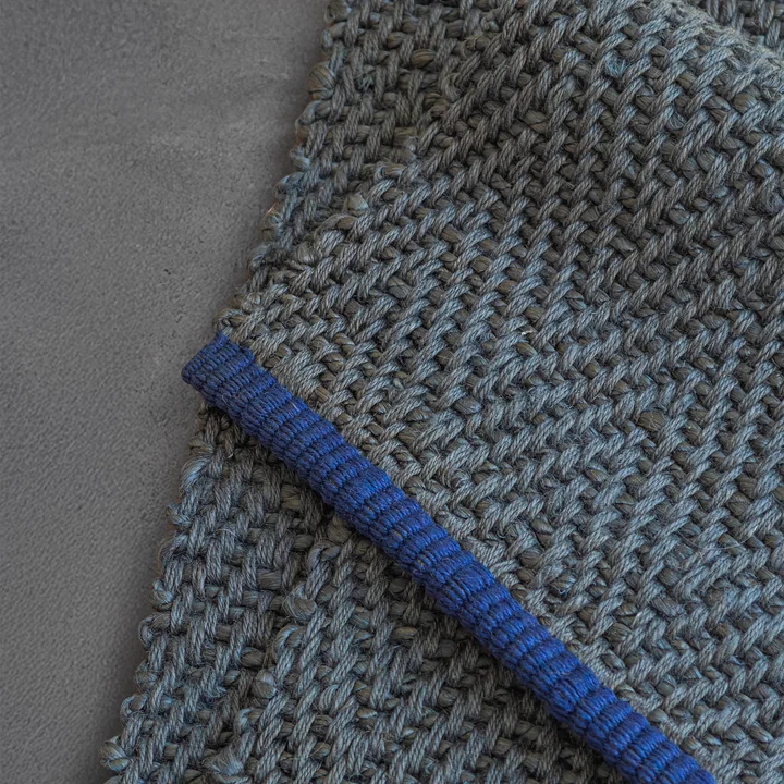 Mette Ditmer - Notes Jute vloerkleed, donker olijf