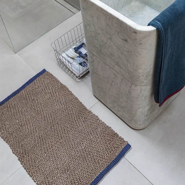 Mette Ditmer - Notes Deurmat, 50 x 80 cm, latte