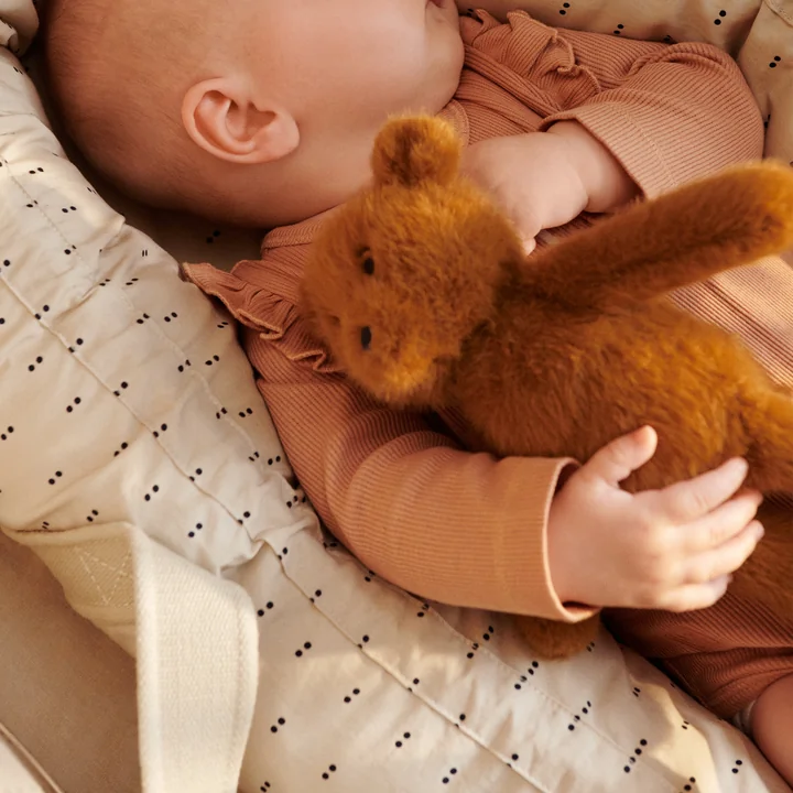 LIEWOOD - Binnie teddybeer klein, goud karamel