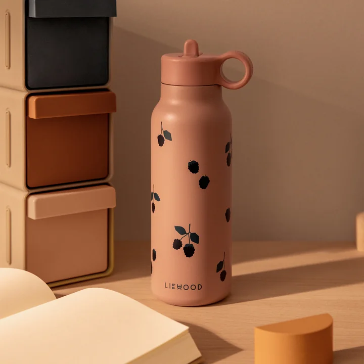 LIEWOOD - Falk waterfles, 350 ml, Berry / licht toscane