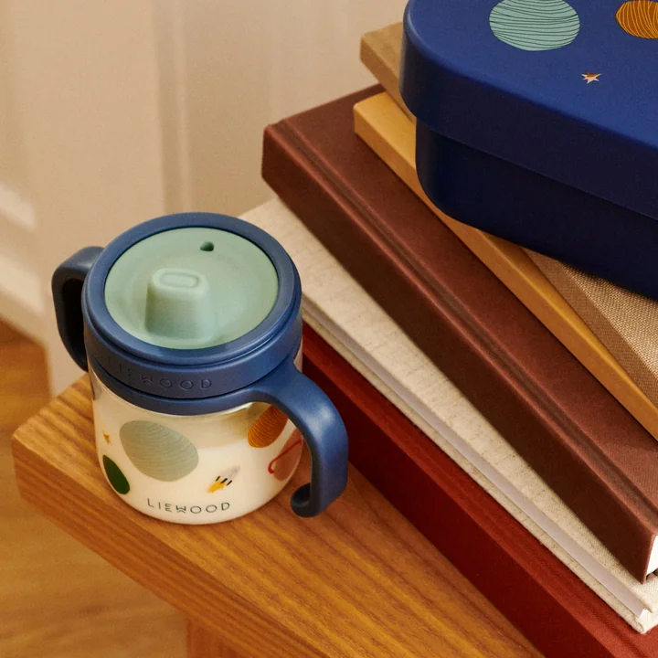 LIEWOOD - Kylo drinkbeker, 280 ml, Universe / classic navy