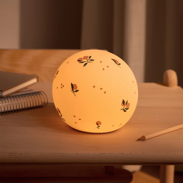 LIEWOOD - Yuki nachtlampje, perzik / sea shell