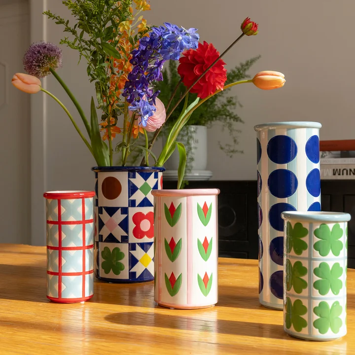 en klevering - Patch Vaas