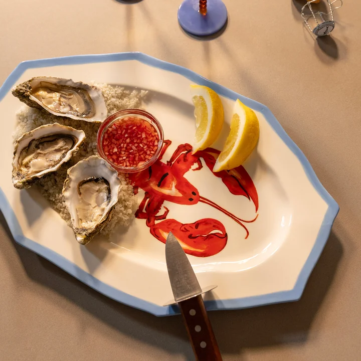 en klevering - Sirène dienblad