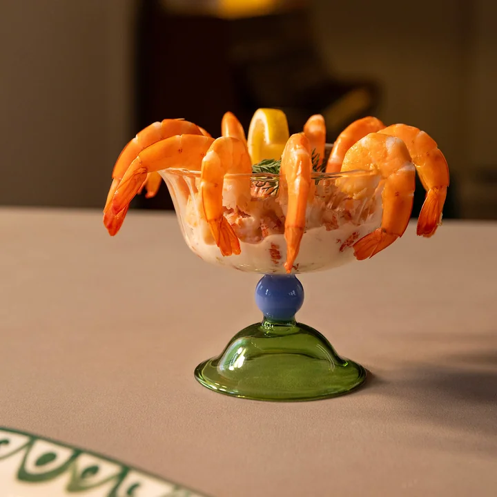 en klevering - Tulip Coupe glas