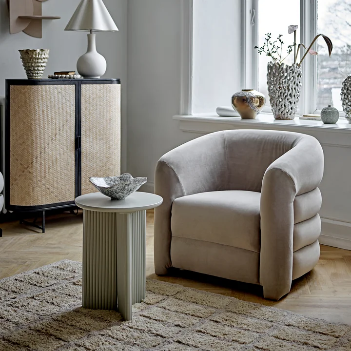 Bloomingville - Bijzettafel Edith, wit