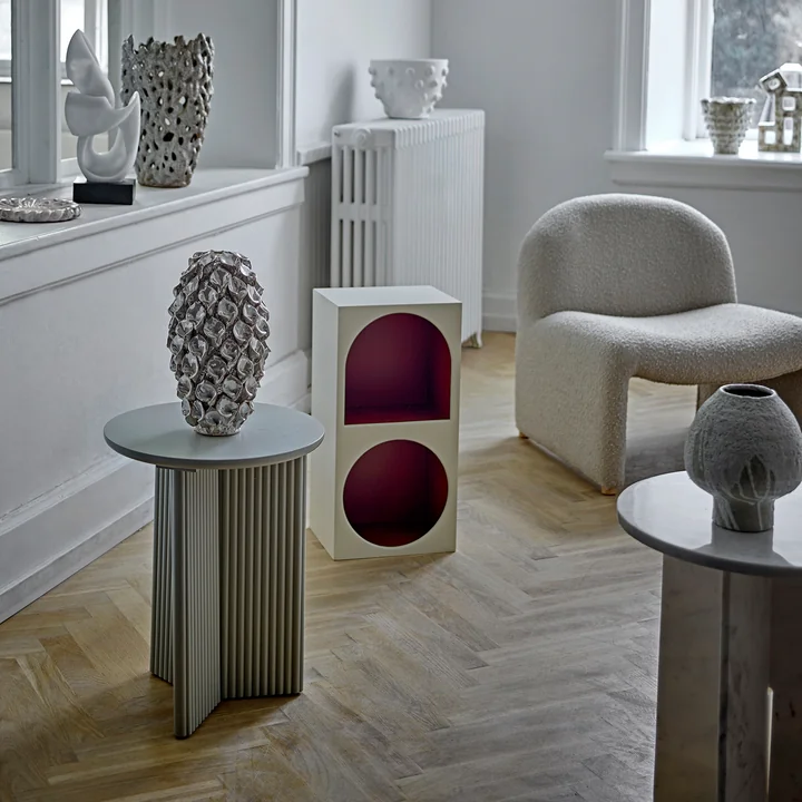 Bloomingville - Bijzettafel Edith, wit