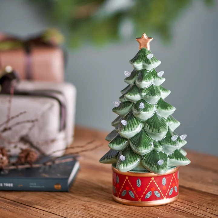 Bloomingville - Fannie decoratieve kerstboom met licht, groen