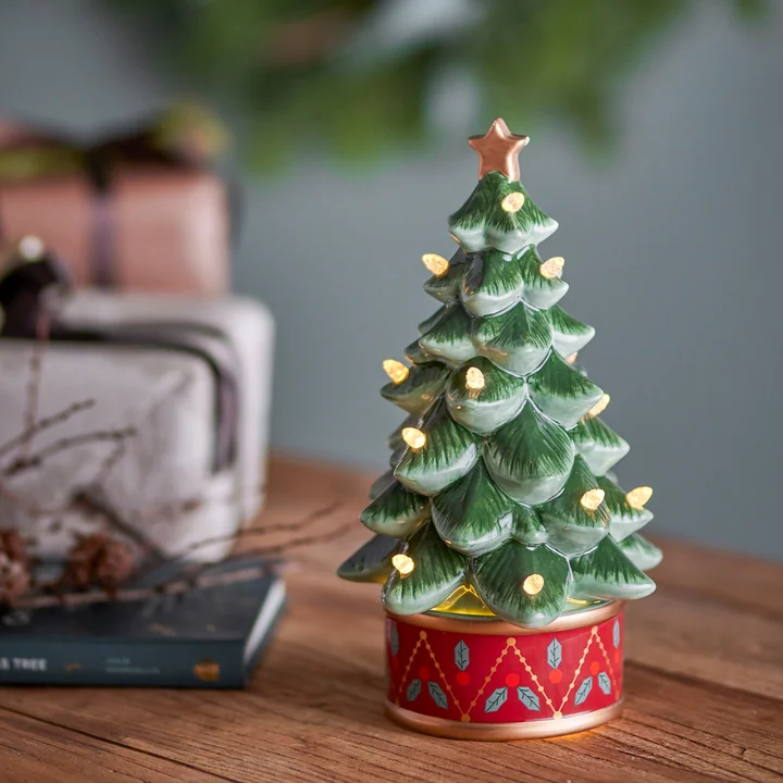 Bloomingville - Fannie decoratieve kerstboom met licht, groen