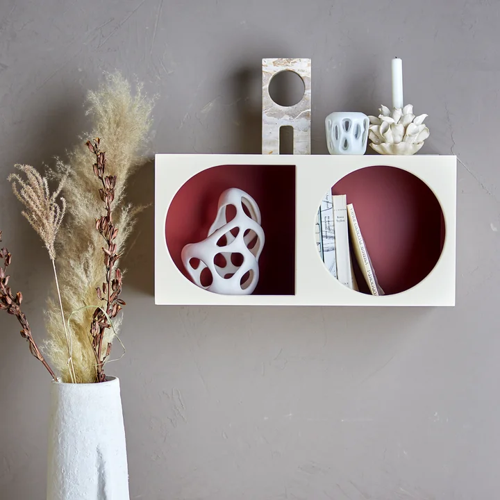 Bloomingville - Graphia Boekenplank, wit