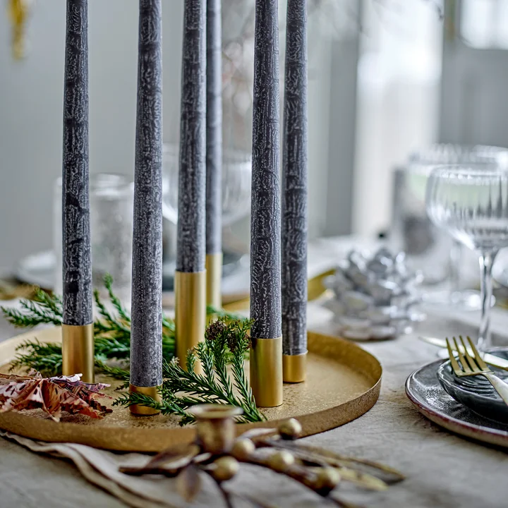 Bloomingville - Maxime Kaarshouder, Ø 30 x H 8 cm, goud