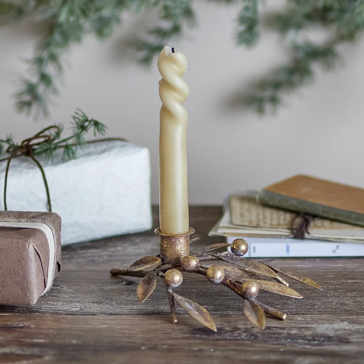 Bloomingville - Mirabel Kandelaar, 18 x 5 x 13 cm, goud