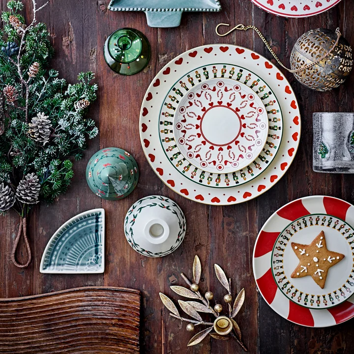 Bloomingville - Yule aardewerken kerstbomen