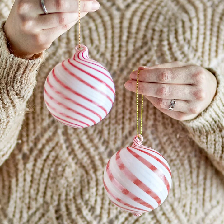 Bloomingville - Zwirl kerstballen