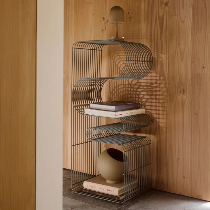 AYTM - Curva bank, stoffig blauw