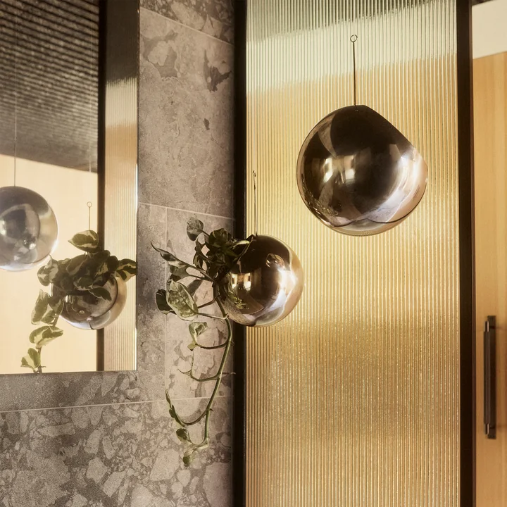 AYTM - Globe Hangende bloempot, zilver