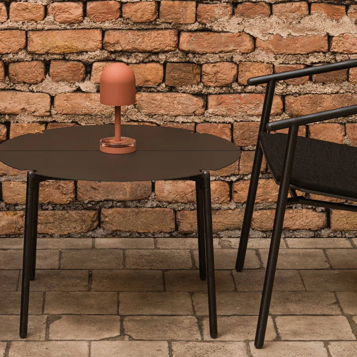 AYTM - Luceo Draagbare oplaadbare LED-lamp, Ø 9,9 x H 24 cm, gemberbrood