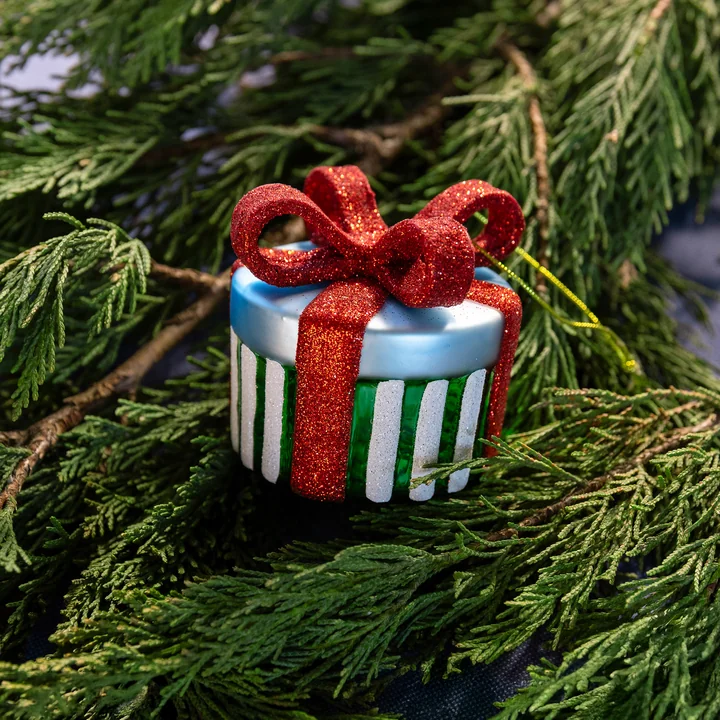 & klevering - Geschenkornamenten, groen / veelkleurig