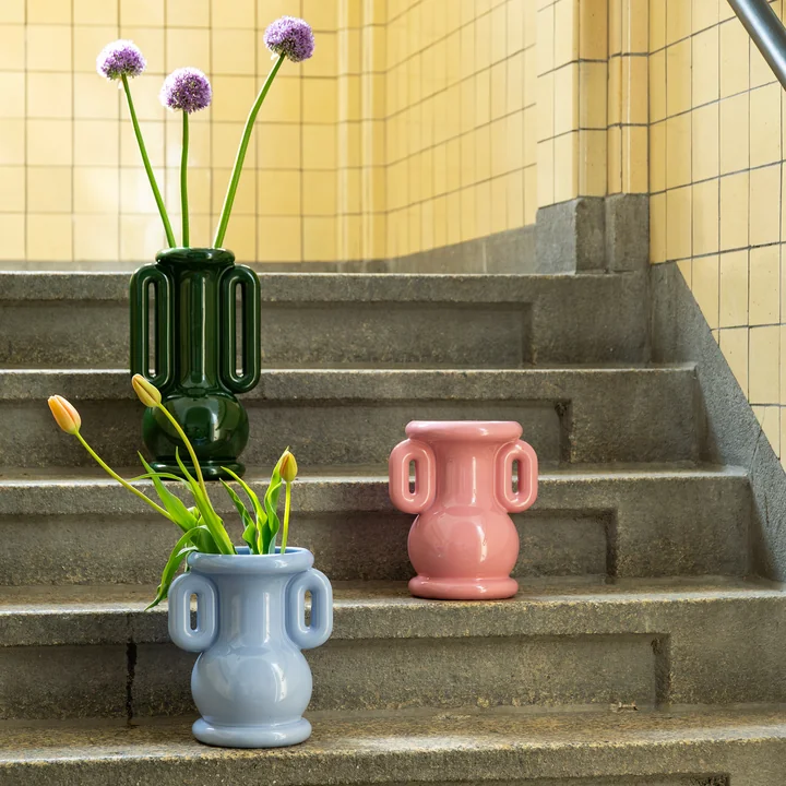 & klevering - Amfora vaas