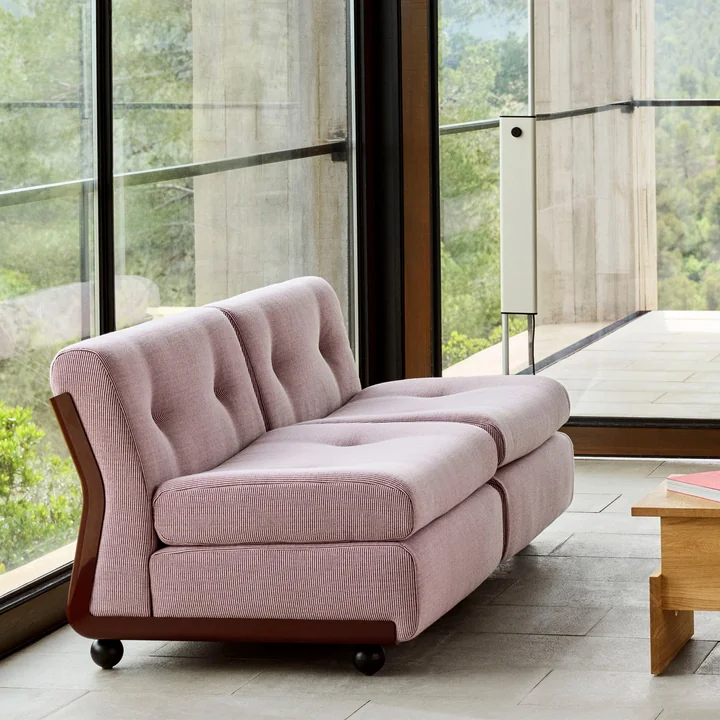 HAY - Amanta 2 zits bank, bordeaux rood / rood ( HAY Yuma 1851)