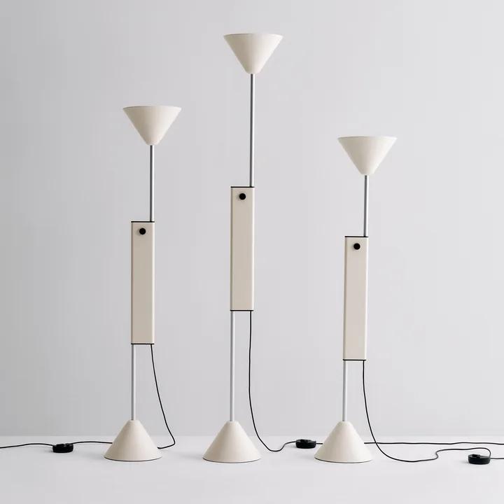 HAY - Twist Staande lamp, crèmewit