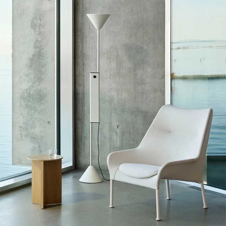 HAY - Twist Staande lamp, crèmewit