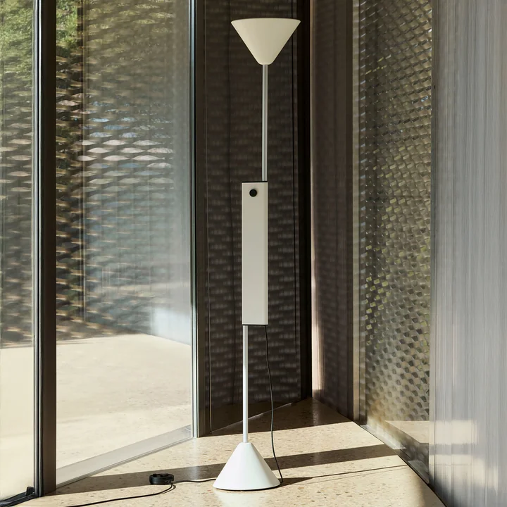 HAY - Twist Staande lamp, crèmewit