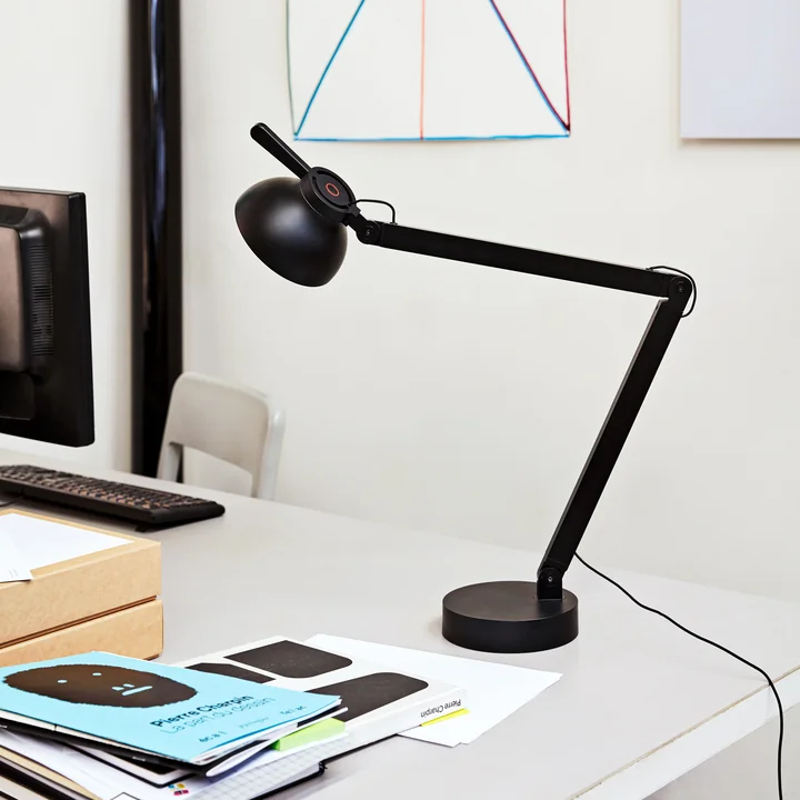 HAY - PC LED bureaulamp, zacht zwart
